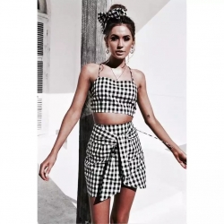 Jackie Checkered Set