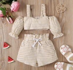 Saddie Checkered Set